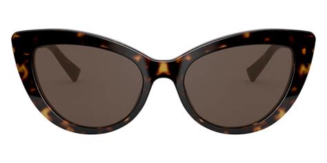 Versace™ VE4388 108/73 54 Havana Sunglasses 